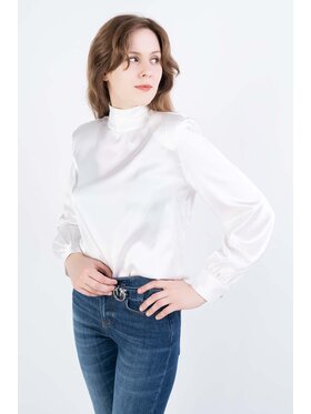 PINKO Pinko Bluzka BABI Biały Regular Fit