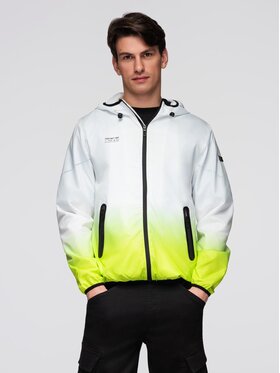 Ombre Ombre Bunda pro přechodné období C646 Bílá Regular Fit