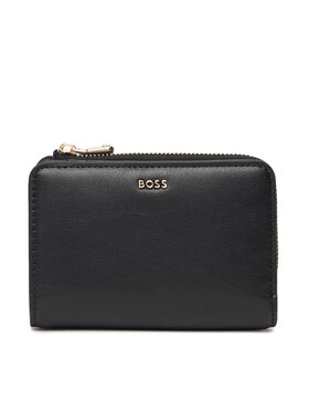 BOSS BOSS Голям дамски портфейл 50548235 Черен