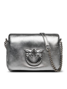 Pinko Pinko Rankinė Love Click Puff Baby Al 23-24 PLTT 101584 A0F8 Sidabrinė