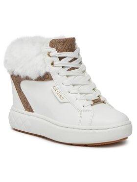 Guess Guess Polokozačky Roxana FL8ROX FAL12 Béžová