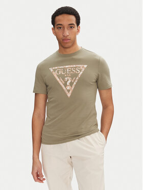 Guess Guess T-Shirt M5GI06 I3Z14 Grün Regular Fit