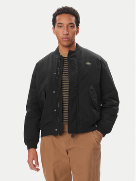 Lacoste Lacoste Bomber stila jaka BH1204 Melns Regular Fit