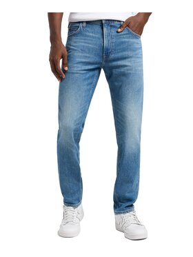 Lee Lee Jeansy 112365102 Niebieski Slim Fit
