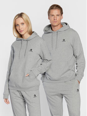 Converse Converse Світшот Unisex Go-To Embroidered Star Chevron 10024509-A06 Сірий Standard Fit