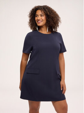Fiorella Rubino Fiorella Rubino Vestito da giorno 7071T001836N034 Blu A-Line Fit