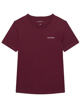 Calvin Klein Jeans Calvin Klein Jeans T-Shirt IU0IU00683 Fioletowy Regular Fit