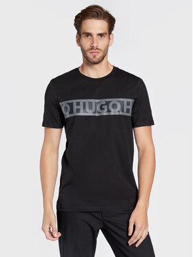 Hugo Hugo T-Shirt Dinotto 50475339 Czarny Regular Fit