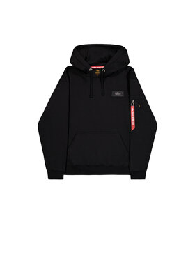 Alpha Industries Alpha Industries Bluza Backprint Camo Print Hoodie Czarny Regular Fit