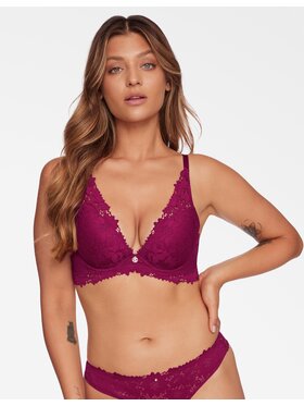 Esotiq Esotiq Biustonosz push-up 39977 Różowy