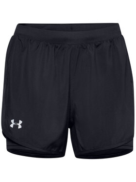 Under Armour Športne Kratke Hlače Ua Fly By 2.0 2-in-1 1356200 Črna Slim Fit