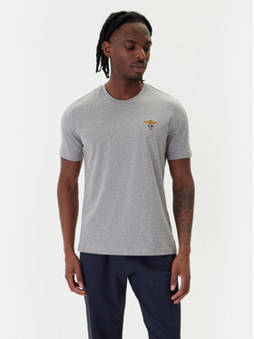 Aeronautica Militare Aeronautica Militare T-Shirt 261TS1580UJ00372 Szary Regular Fit