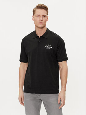 Jack&Jones Jack&Jones Polo Forest 12248621 Crna Standard Fit