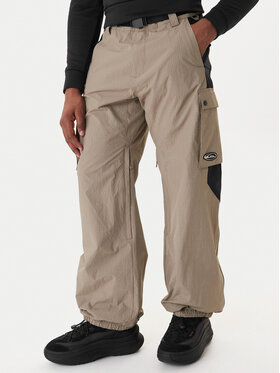 Quiksilver Quiksilver Spodnie narciarskie Snow Down Cargo EQYTP03231 Beżowy Relaxed Fit