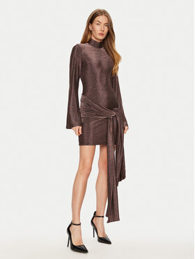 BARDOT BARDOT Koktélruha 59556DB Barna Slim Fit