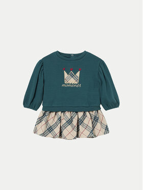 Mayoral Mayoral Komplet bluza i spódniczka 2929 Zielony Regular Fit