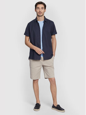 Vistula Vistula Риза Greg Short XT1079 Тъмносин Slim Fit