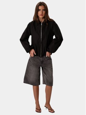 TeeShoppen TeeShoppen Kurtka puchowa 'Basic Collection' Czarny Regular Fit