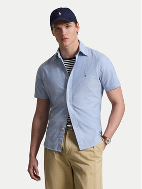 Polo Ralph Lauren Polo Ralph Lauren Πουκάμισο 710850782001 Γαλάζιο Custom Fit