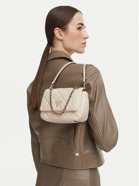 Guess Guess Torebka Juliet Mini HWQG24 56740 Kremowy