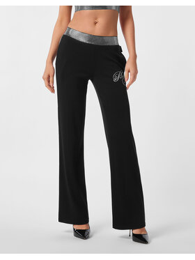 PHILIPP PLEIN PHILIPP PLEIN Teplákové kalhoty 27241 Černá Jogger Fit