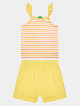 United Colors Of Benetton United Colors Of Benetton Set top i hlače 3NVVGK009 Šarena Regular Fit