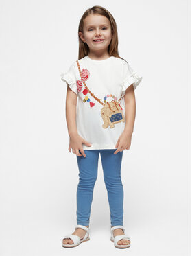 Mayoral Mayoral Completo T-shirt e leggings 3706 Blu Slim Fit