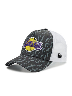 New Era New Era Kepurė su snapeliu LA Lakers Leopard Print A-Frame 60222397 Pilka