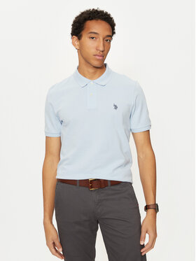 U.S. Polo Assn. U.S. Polo Assn. Tricou polo MUP3312 Albastru celest Regular Fit