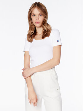 Champion Champion Marškinėliai 116263 Balta Regular Fit