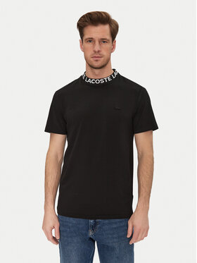 Lacoste Lacoste Tricou TH9582 Negru Regular Fit