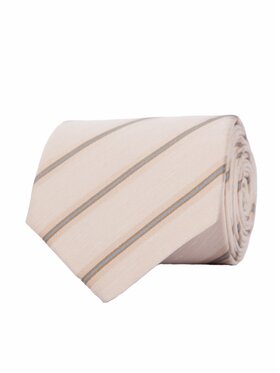 ELSNER ELSNER Kravata JEDWAB ŻAKARD A0034 Ružové zlato