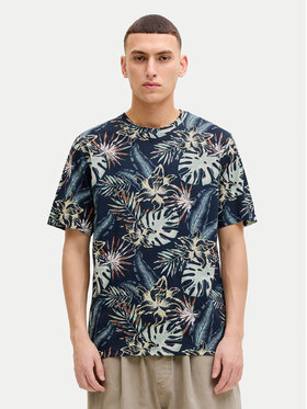 Jack & Jones Jack & Jones Marškinėliai Honolulu 12288089 Tamsiai mėlyna Regular Fit