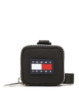 Tommy Jeans Tommy Jeans Custodia per auricolari Tjm Dimensions Key Fob AM0AM10641 Nero