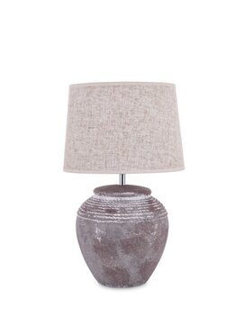 MIAhome MIAhome Lampka nocna Lampa stołowa AVIDA Szary