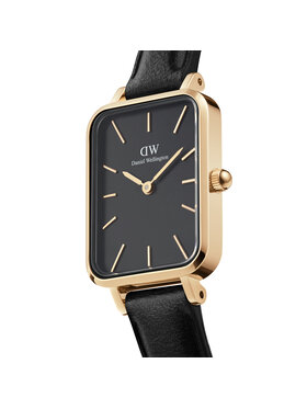 Daniel Wellington Ročna Ura Quadro Pressed DW00100560 Črna