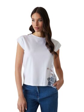 Marciano Guess Marciano Guess Tricou 5GGI02 6298A Alb Regular Fit