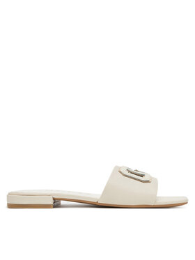 Guess Guess Klapki FLJTAR LEA19 Écru