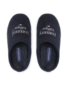 Tommy Hilfiger Papuče Indoor Slipper T3B0-32556-1506 M Tamnoplava