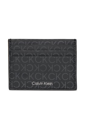 Calvin Klein Calvin Klein Etui na karty kredytowe Rubberized Cardholder 6Cc K50K511256 Czarny