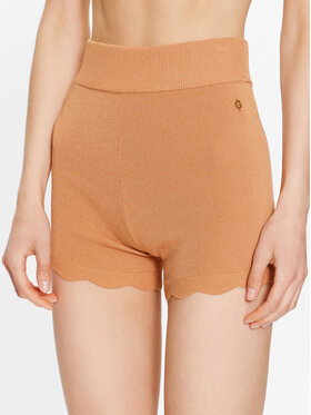 Guess Guess Športové kraťasy W3GZ01 Z2Z80 Béžová Slim Fit
