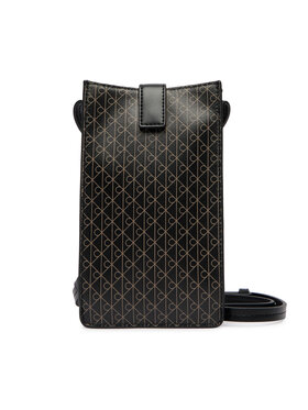 Calvin Klein Calvin Klein Τσαντάκι Κινητού Emblem Aop Phone Crossbody LV04F1115G Μαύρο