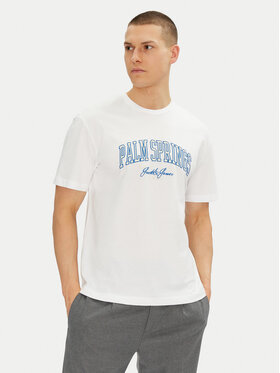 Jack&Jones Jack&Jones T-Shirt Detroit 12268441 Bílá Relaxed Fit
