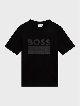 Boss Boss Bluză J25M16 S Negru Regular Fit