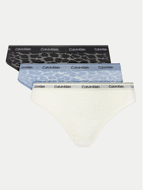Calvin Klein Underwear Calvin Klein Underwear Set od 3 para brazilki 000QD5225E Šarena