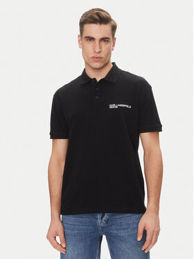 KARL LAGERFELD KARL LAGERFELD Polo A2M17094 Crna Regular Fit