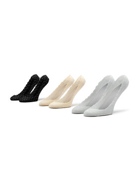 Jenny Fairy Jenny Fairy Naiste sneaker-sokkide komplekt (3 paari) 4WB-009-SS23 Must