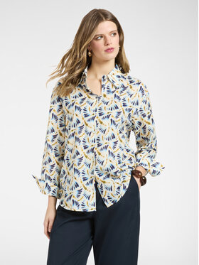 Elena Mirò Elena Mirò Camicia 5015P000324N041 Bianco Regular Fit