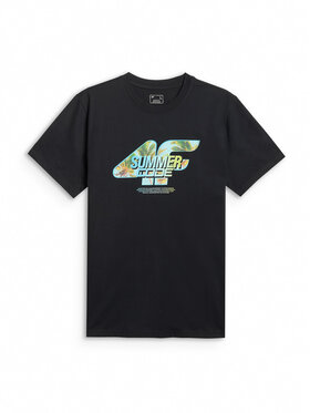 4F 4F T-shirt SUMMER CODE Nero Regular Fit