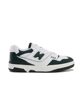 New Balance New Balance Sneakersy New Balance 550 White Dark Green 37.5 Zielony